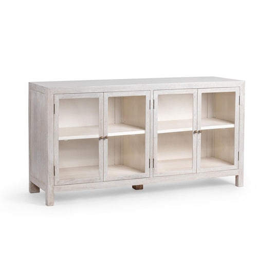 Creamwood Mango Wood Buffets & Cabinet Hera Four-Door Buffet Collection