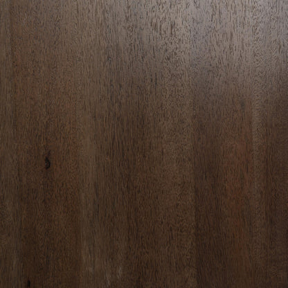 Cocoa Brown Mango Wood Bookcase Kyra Bookshelf Collection
