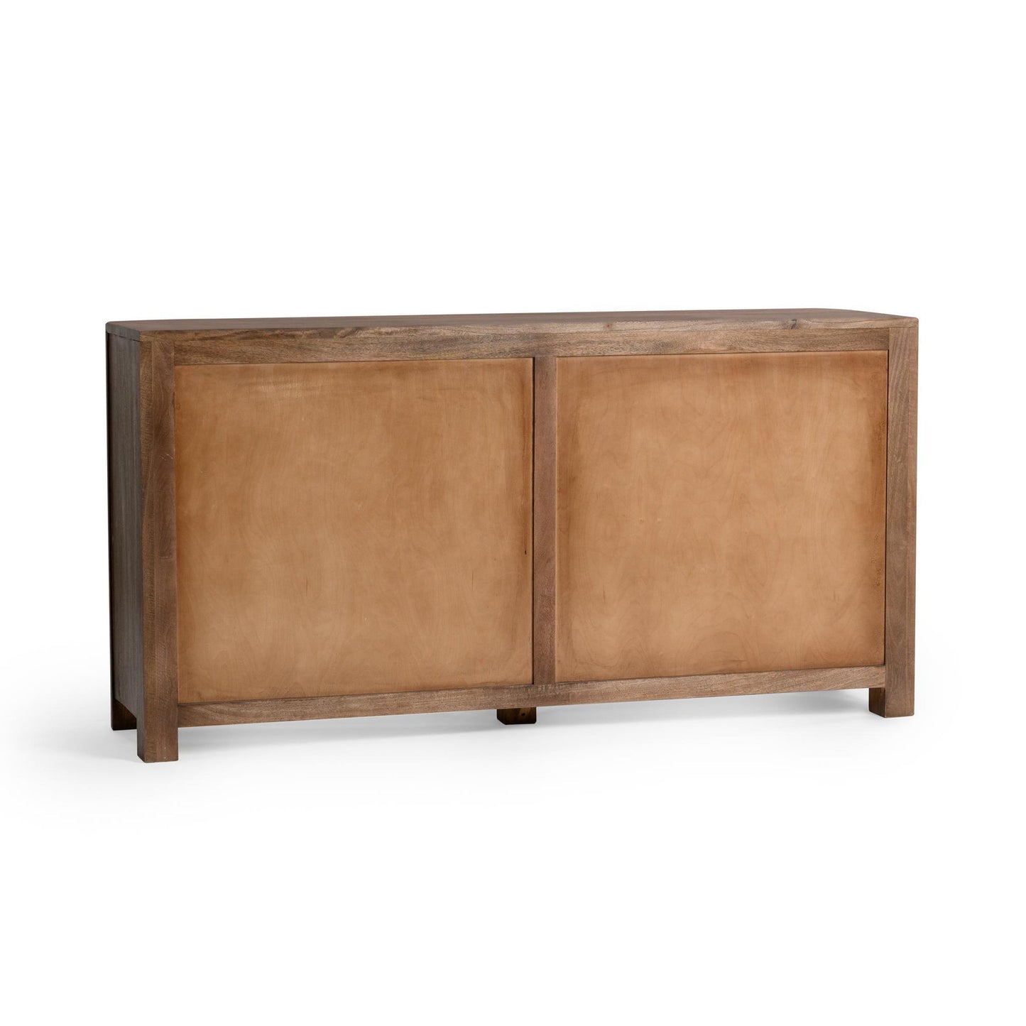 Cocoa Brown Mango Wood Dresser Baylee Six-Drawer Dresser Collection
