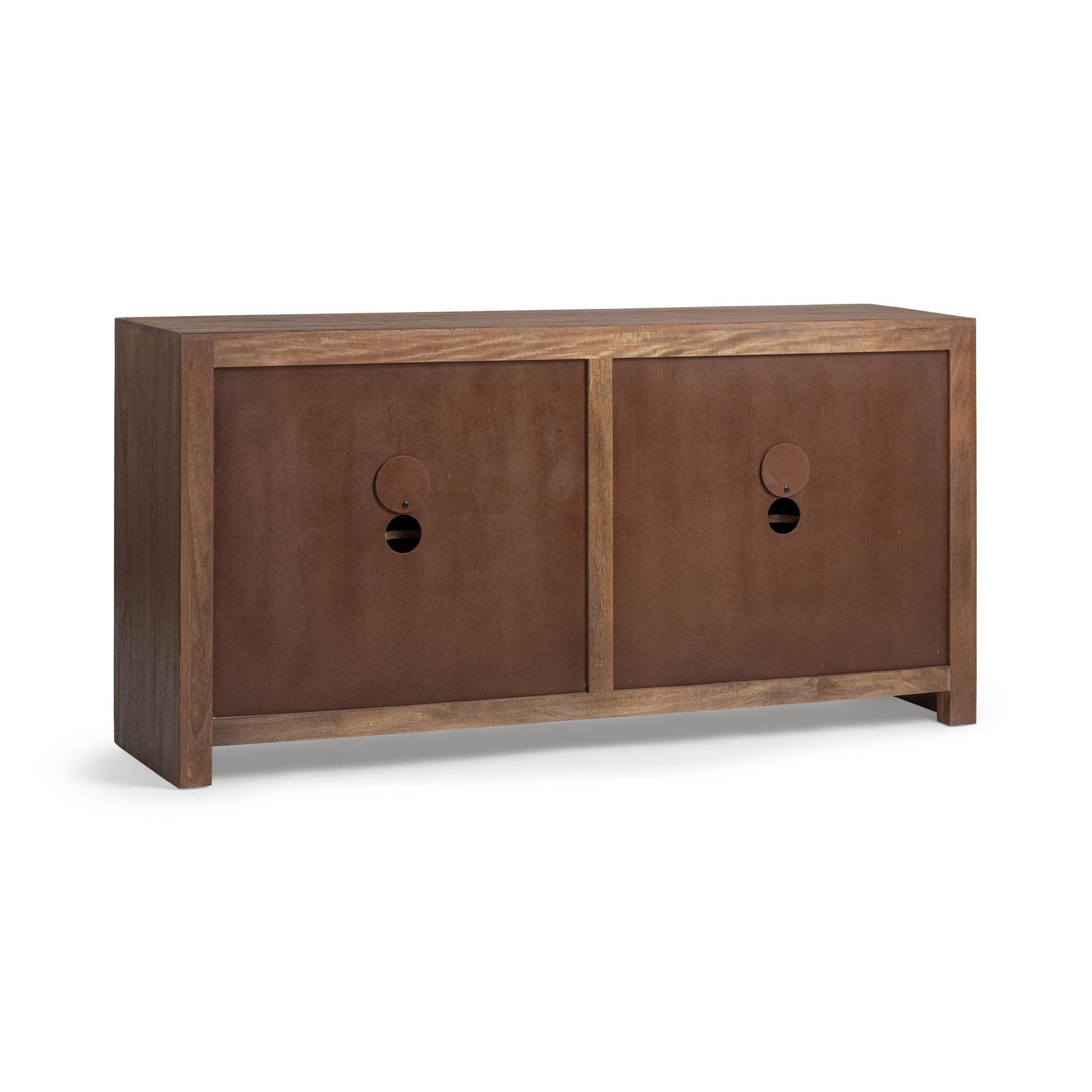 Toasted Chestnut Mango Wood Buffets & Cabinet Glendale Four-Door Buffet Collection