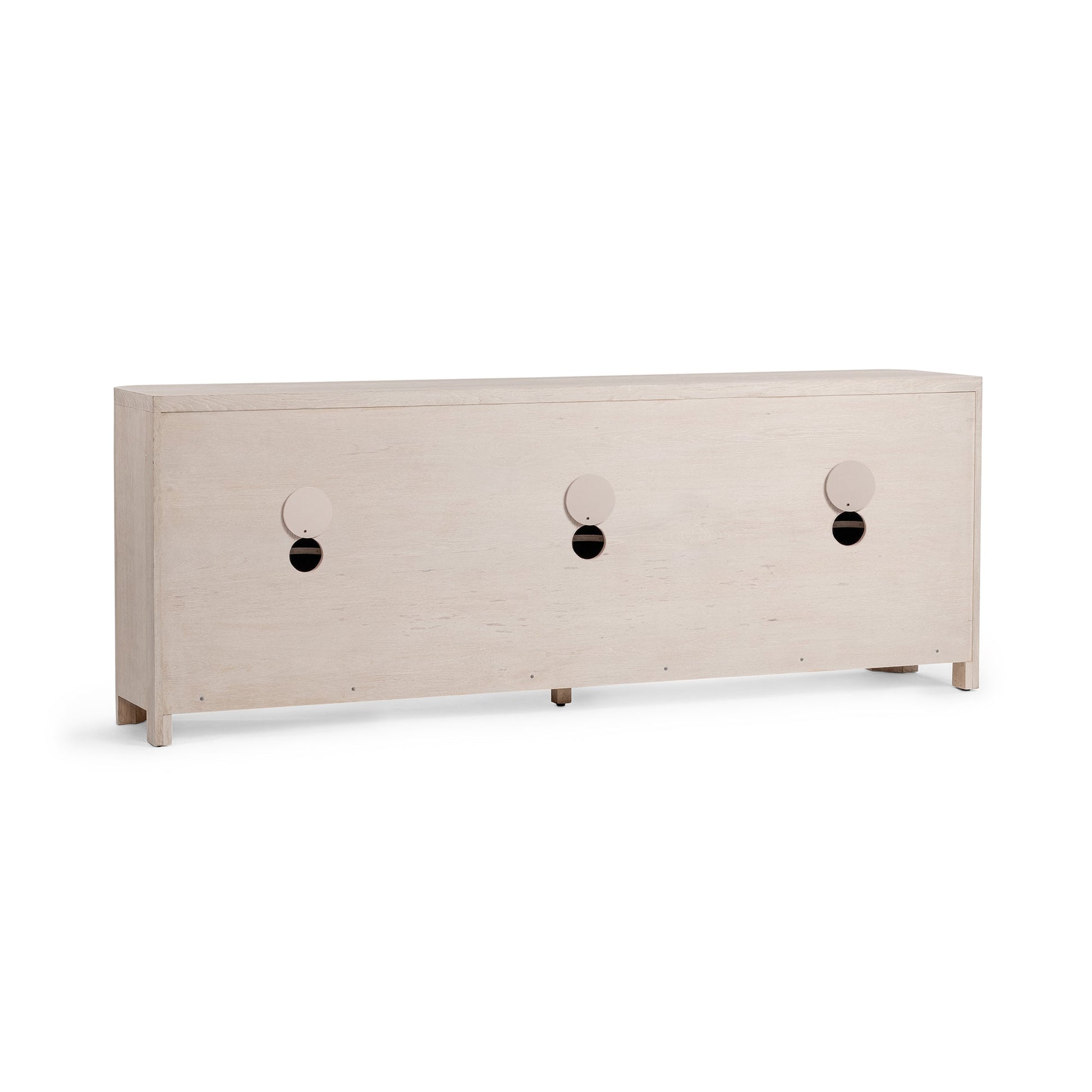 Vanilla Grove Oak Veneer Buffets & Cabinet Elina Six-Door Cabinet Collection