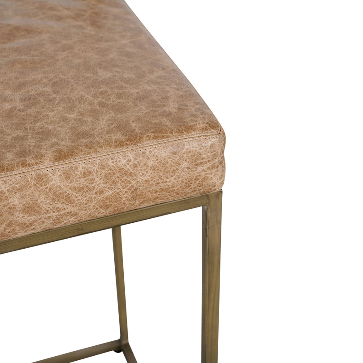 Sedona Brown Top Grain Leather Bar & Counter Stool Belfort Counter Stool Collection