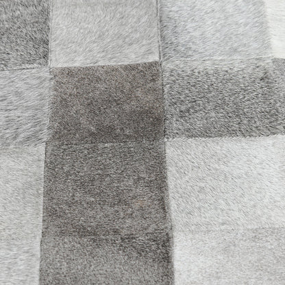 Sparrow Gray Hair on Hide Accent Benche Achen Accent Bench Collection