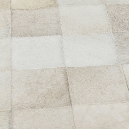 Dusty Cream Hair on Hide Accent Benche Achen Accent Bench Collection