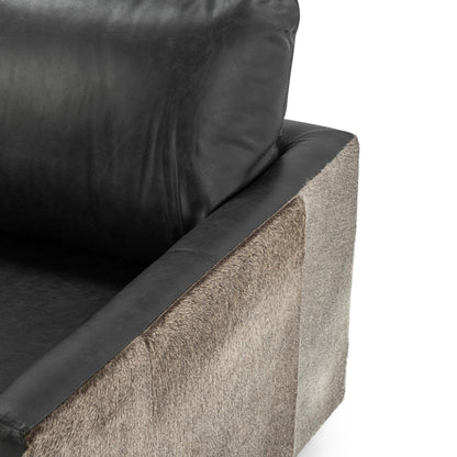 Rustic Shadow Top Grain Leather Accent Chair Lathe Accent Chair Collection