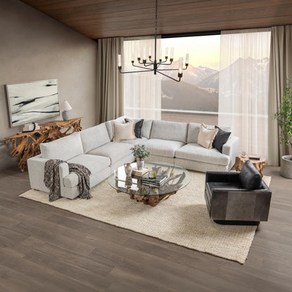 Rustic Shadow Top Grain Leather Accent Chair Lathe Accent Chair Collection