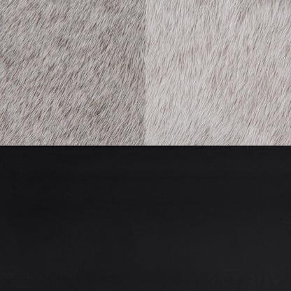 Sparrow Gray Hair on Hide Accent Benche Evelyn Accent Bench Collection