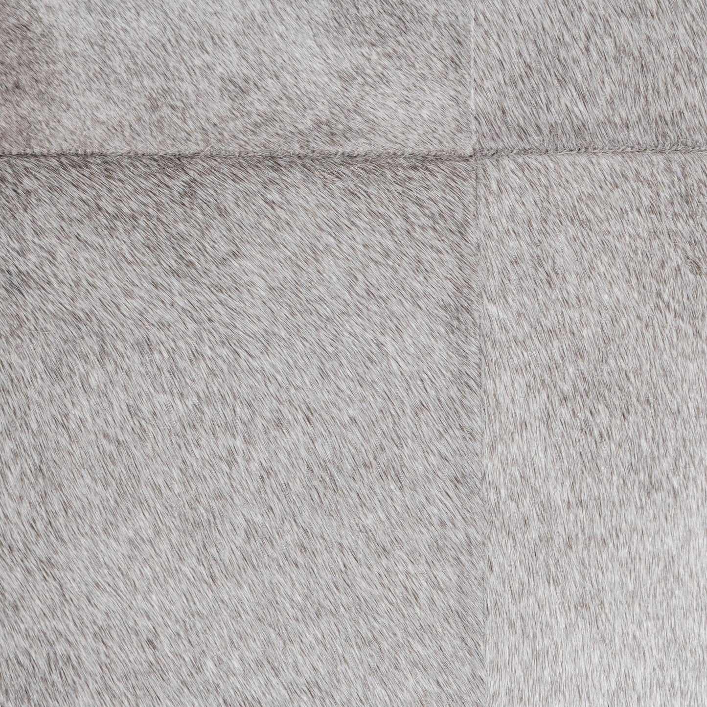 Sparrow Gray Hair on Hide Ottomans & Stool Landyn 18" Square Ottoman Collection