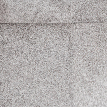 Sparrow Gray Hair on Hide Ottomans & Stool Landyn 18" Square Ottoman Collection