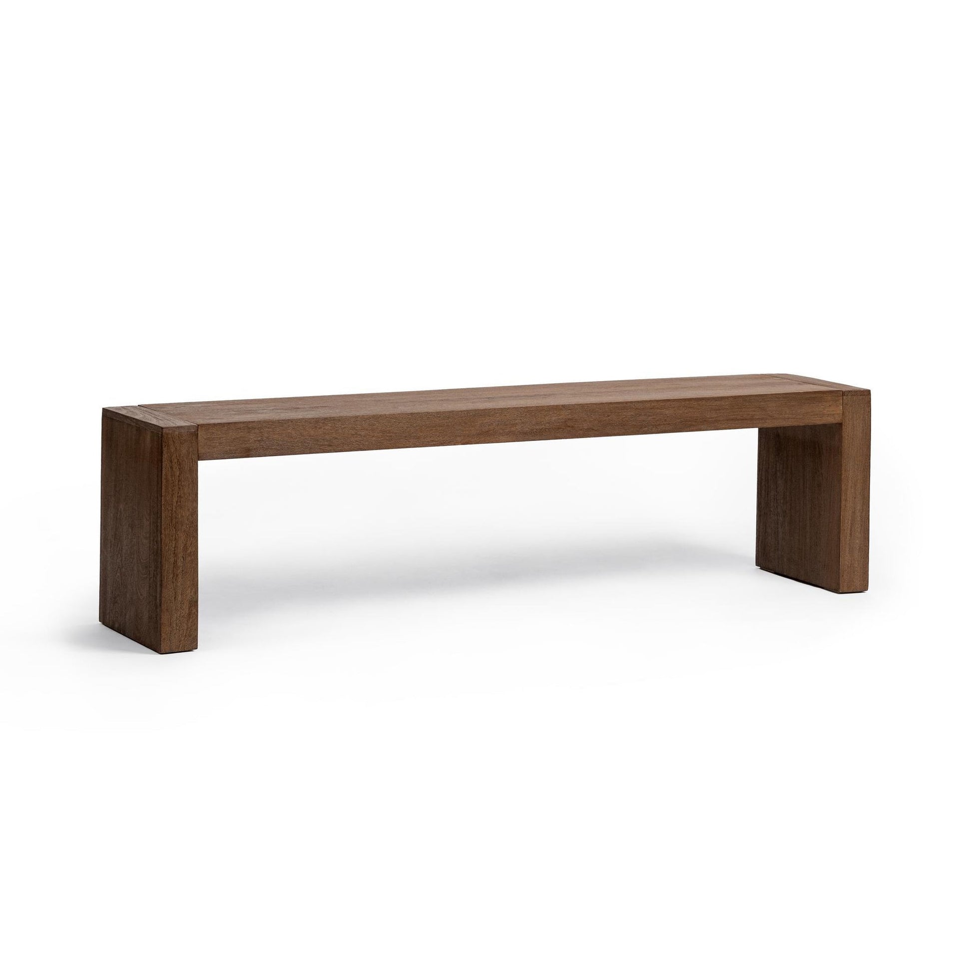 Toasted Chestnut Mango Wood Dining Benche Glendale 64" Dining Bench Collection