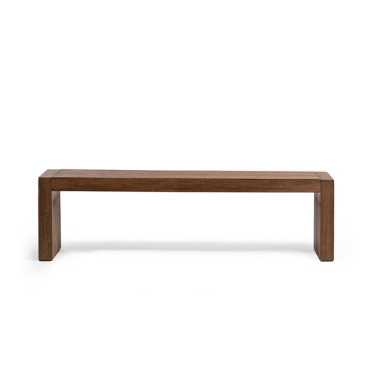 Toasted Chestnut Mango Wood Dining Benche Glendale 64" Dining Bench Collection