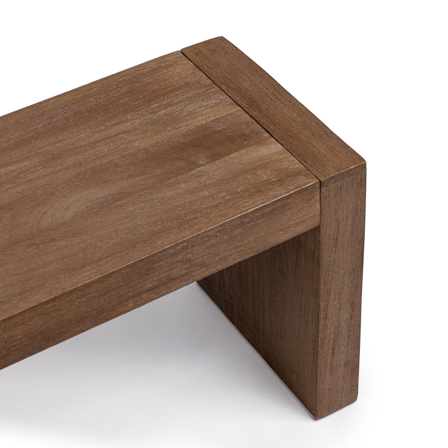 Toasted Chestnut Mango Wood Dining Benche Glendale 64" Dining Bench Collection