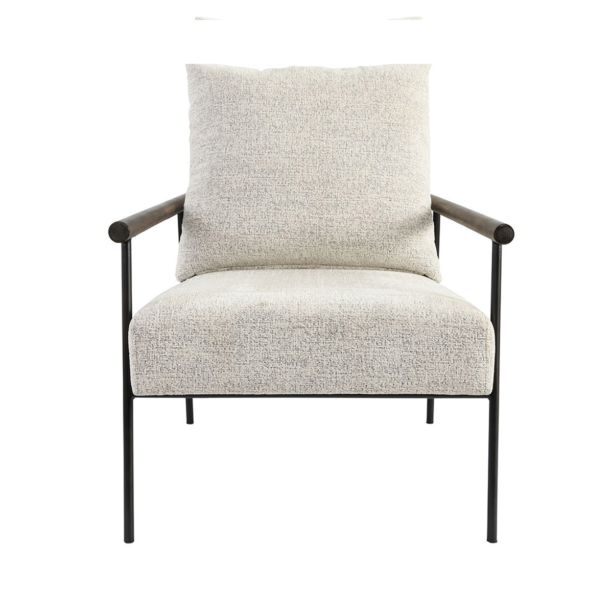 Ivory 100% Polyester Accent Chair Cohen Accent Chair Collection