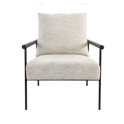 Ivory 100% Polyester Accent Chair Cohen Accent Chair Collection