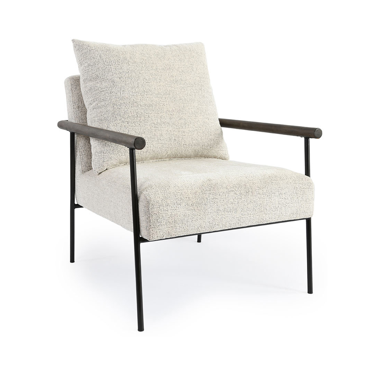 Ivory 100% Polyester Accent Chair Cohen Accent Chair Collection