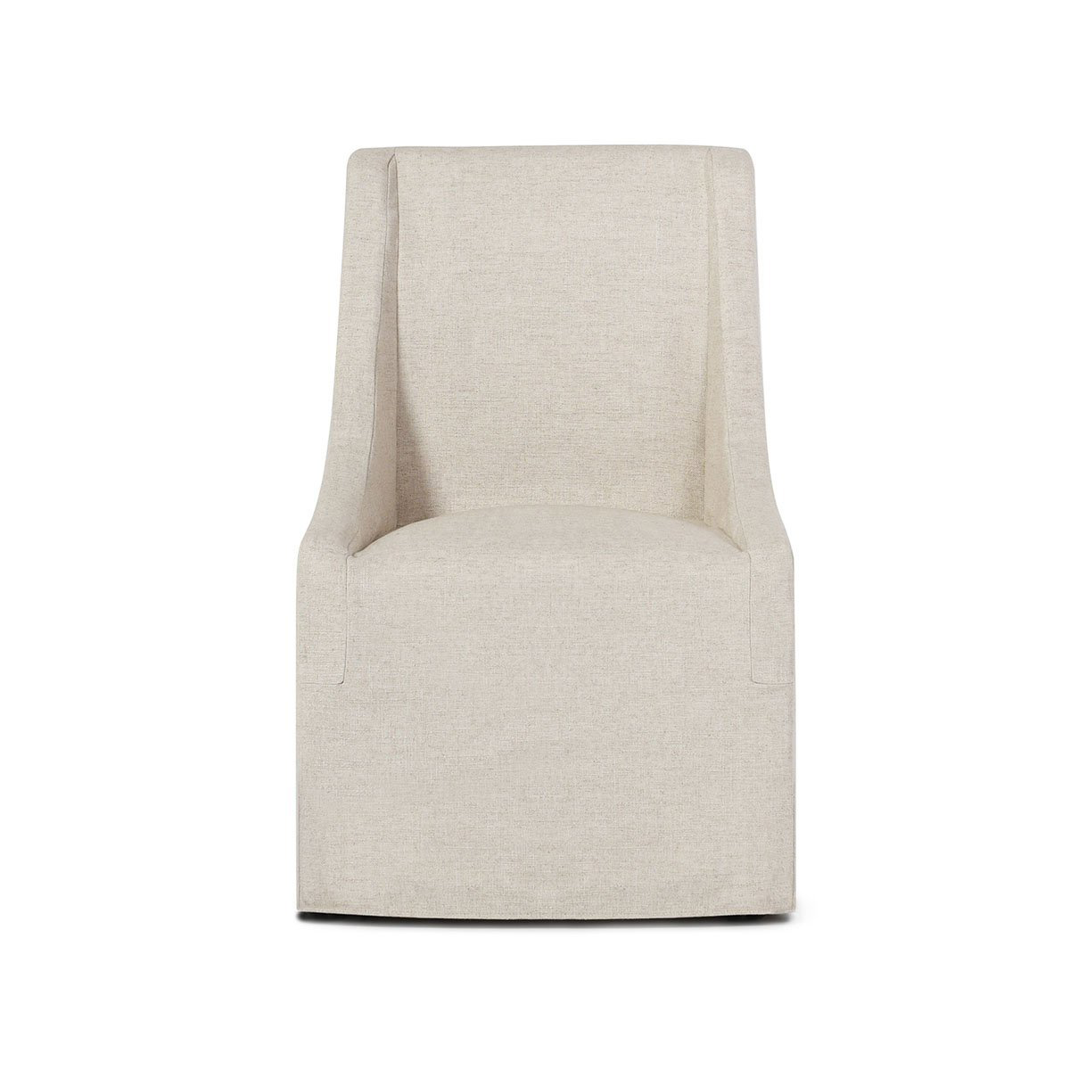 Oatmeal Dining Chair Warwick Dining Chair with Casters Collection
