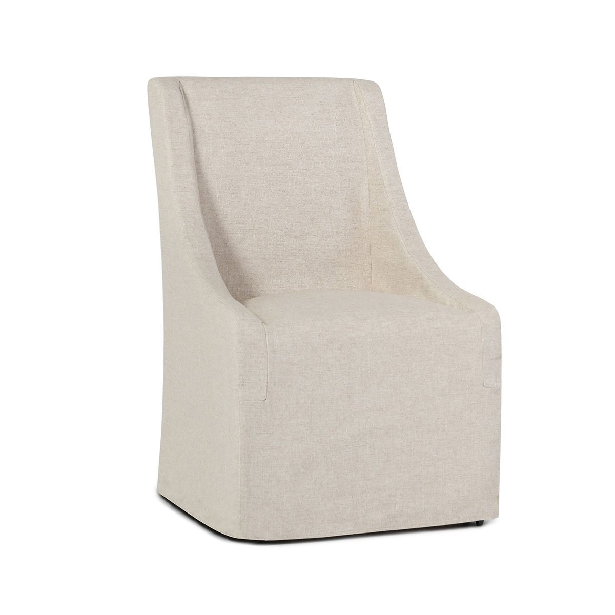 Oatmeal Dining Chair Warwick Dining Chair with Casters Collection