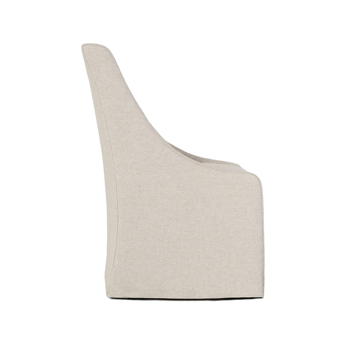 Oatmeal Dining Chair Warwick Dining Chair with Casters Collection