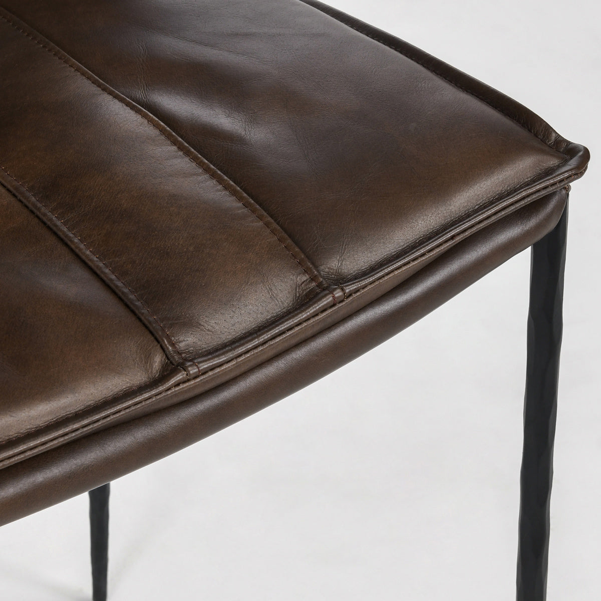 Truffle Brown Top Grain Leather Bar & Counter Stool Mayer Bar Stool Collection