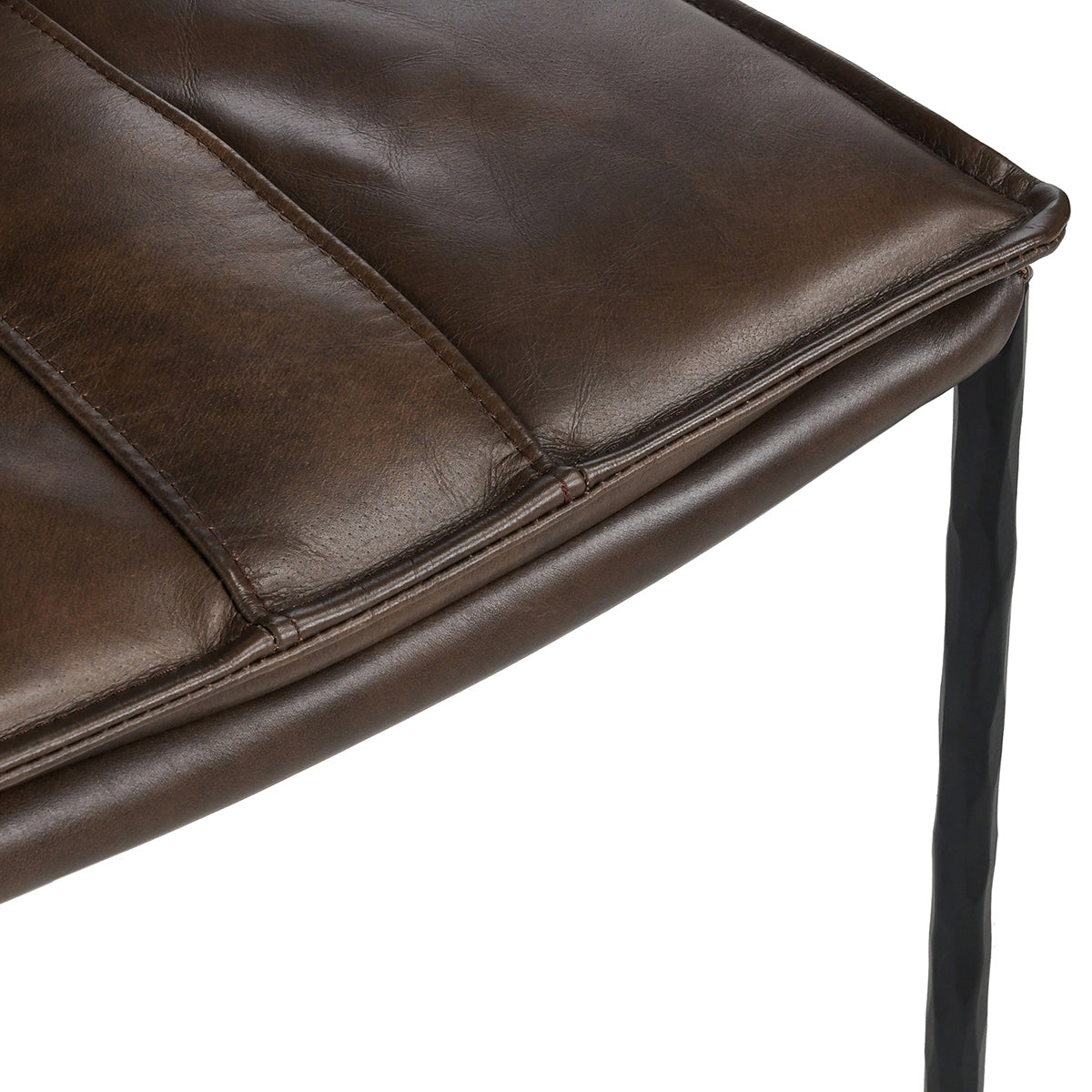 Truffle Brown Top Grain Leather Bar & Counter Stool Mayer Counter Stool Collection