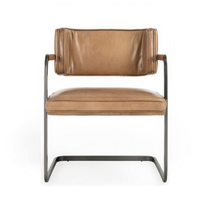 Adobe Tan Top Grain Leather Dining Chair Fonda Dining Chair Collection