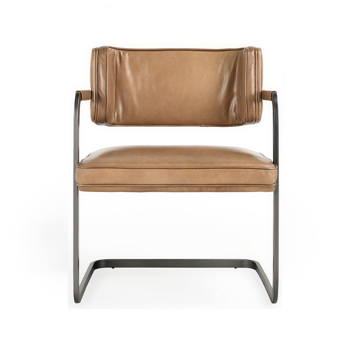 Adobe Tan Top Grain Leather Dining Chair Fonda Dining Chair Collection