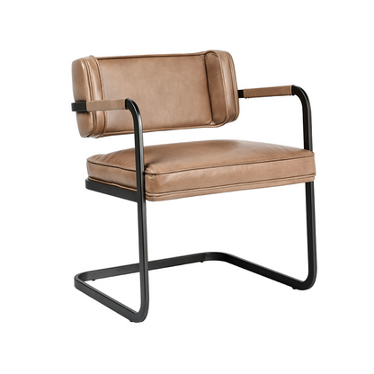 Adobe Tan Top Grain Leather Dining Chair Fonda Dining Chair Collection