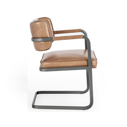 Adobe Tan Top Grain Leather Dining Chair Fonda Dining Chair Collection