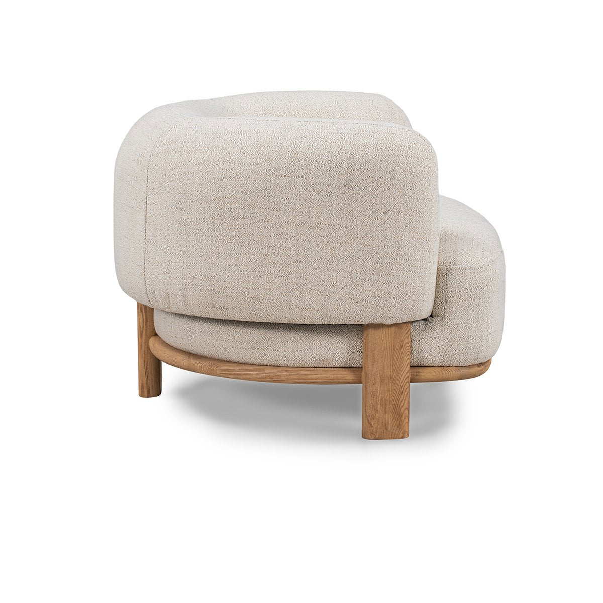 Natural 85% Polyester/15% Acrylic Accent Chair Pasadena Accent Chair Collection