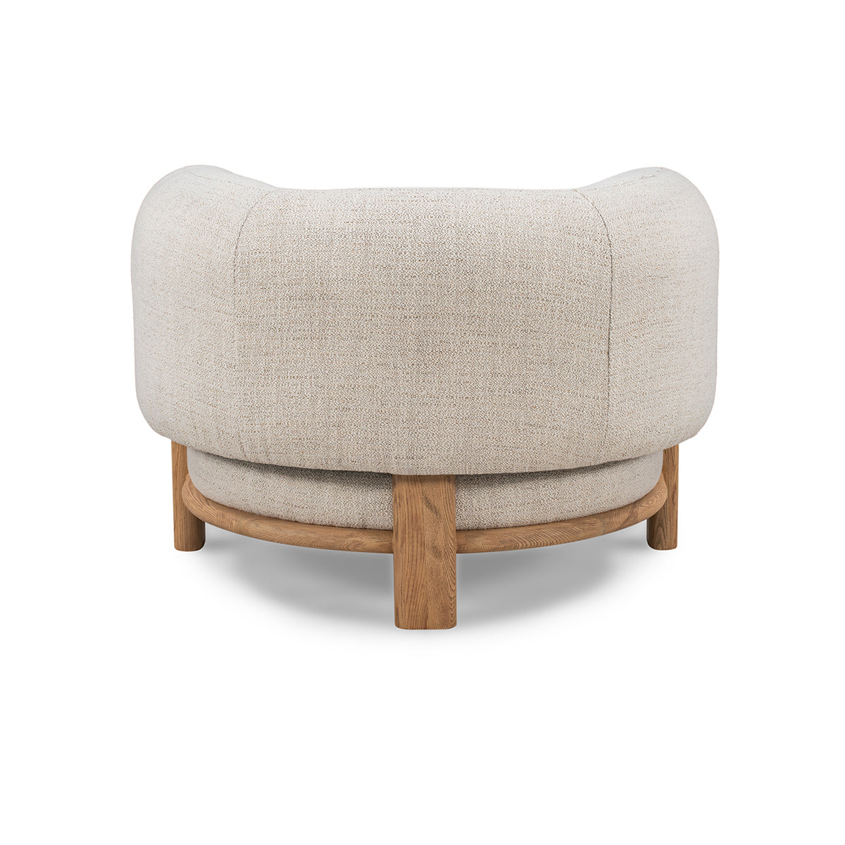 Natural 85% Polyester/15% Acrylic Accent Chair Pasadena Accent Chair Collection