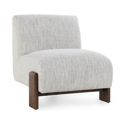 Ivory 100% Polyester Accent Chair Chelsea Accent Chair Collection
