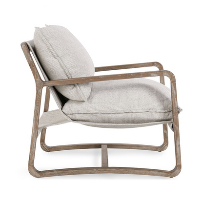 Natural 95% Polyester 5% Acrylic Accent Chair Mariah Accent Chair Collection