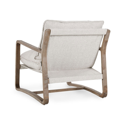 Natural 95% Polyester 5% Acrylic Accent Chair Mariah Accent Chair Collection