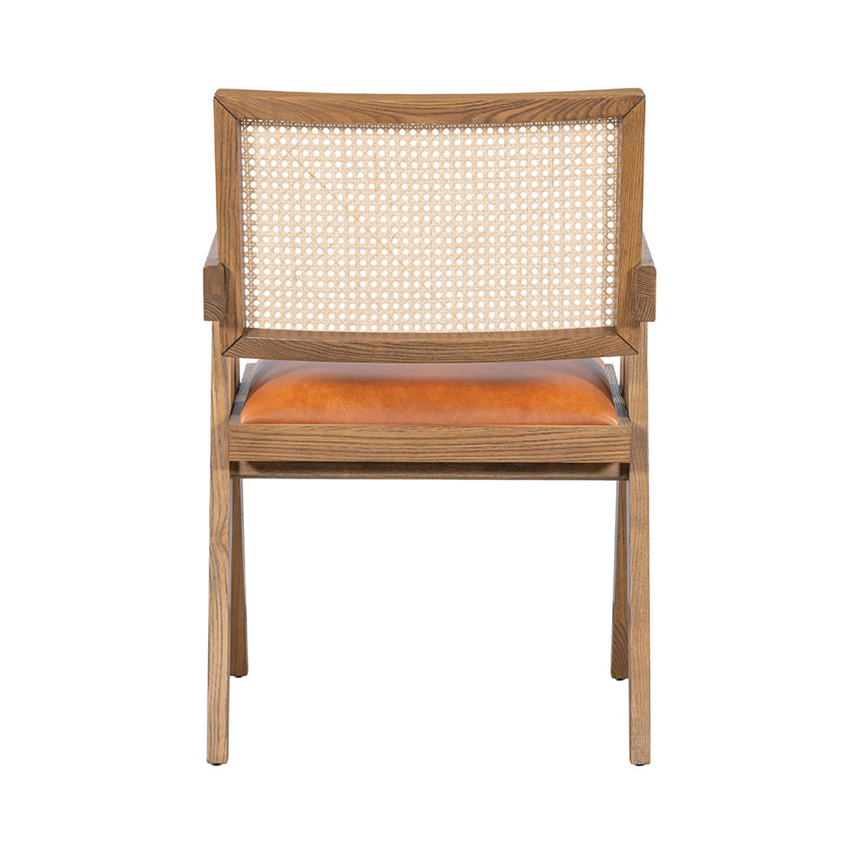 Autumn Brown Top Grain Leather Dining Chair Douglas Dining Chair Collection