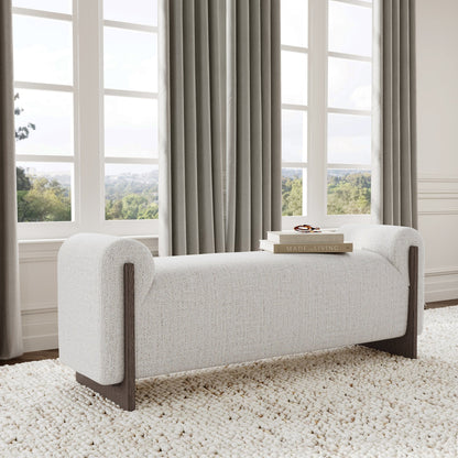 Sand 85% Polyester/15% Acrylic Accent Benche Sierra Accent Bench Collection