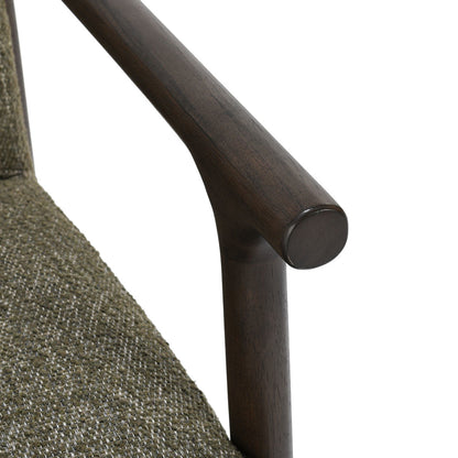 Kale Green 100% Polyester Accent Chair Lucia Swivel Chair Collection