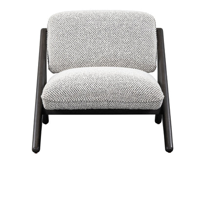 Gray 80% Polyester/20% Acrylic Accent Chair Georgia Accent Chair Collection