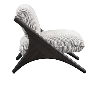 Gray 80% Polyester/20% Acrylic Accent Chair Georgia Accent Chair Collection