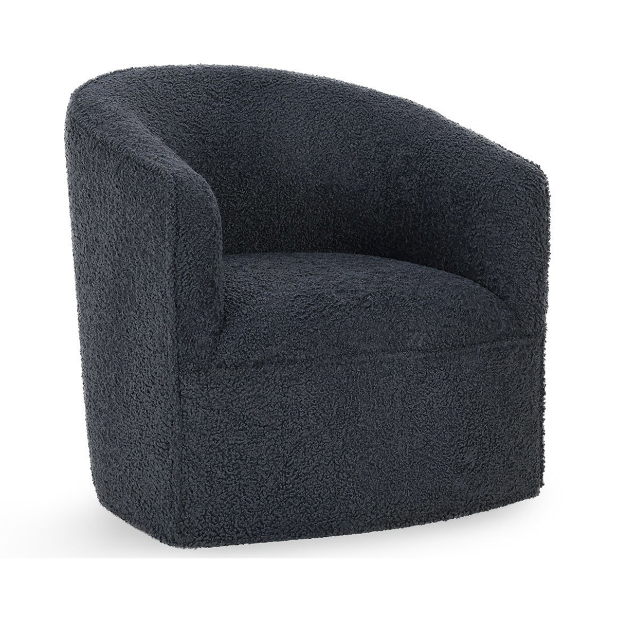 Blue 100% Polyester Accent Chair Valencia Swivel Chair Collection