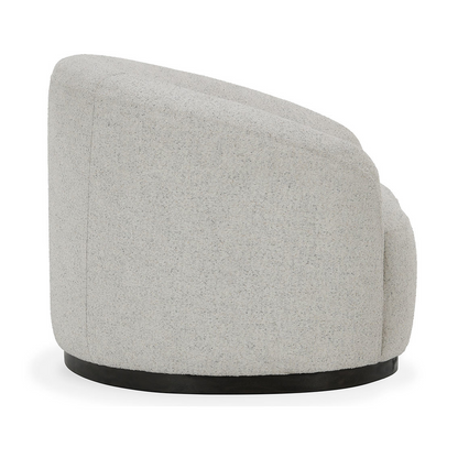 Coastal Breeze 100% Polyester Accent Chair Beverly Swivel Chair Collection
