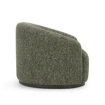 Antique Green 100% Polyester Accent Chair Beverly Swivel Chair Collection