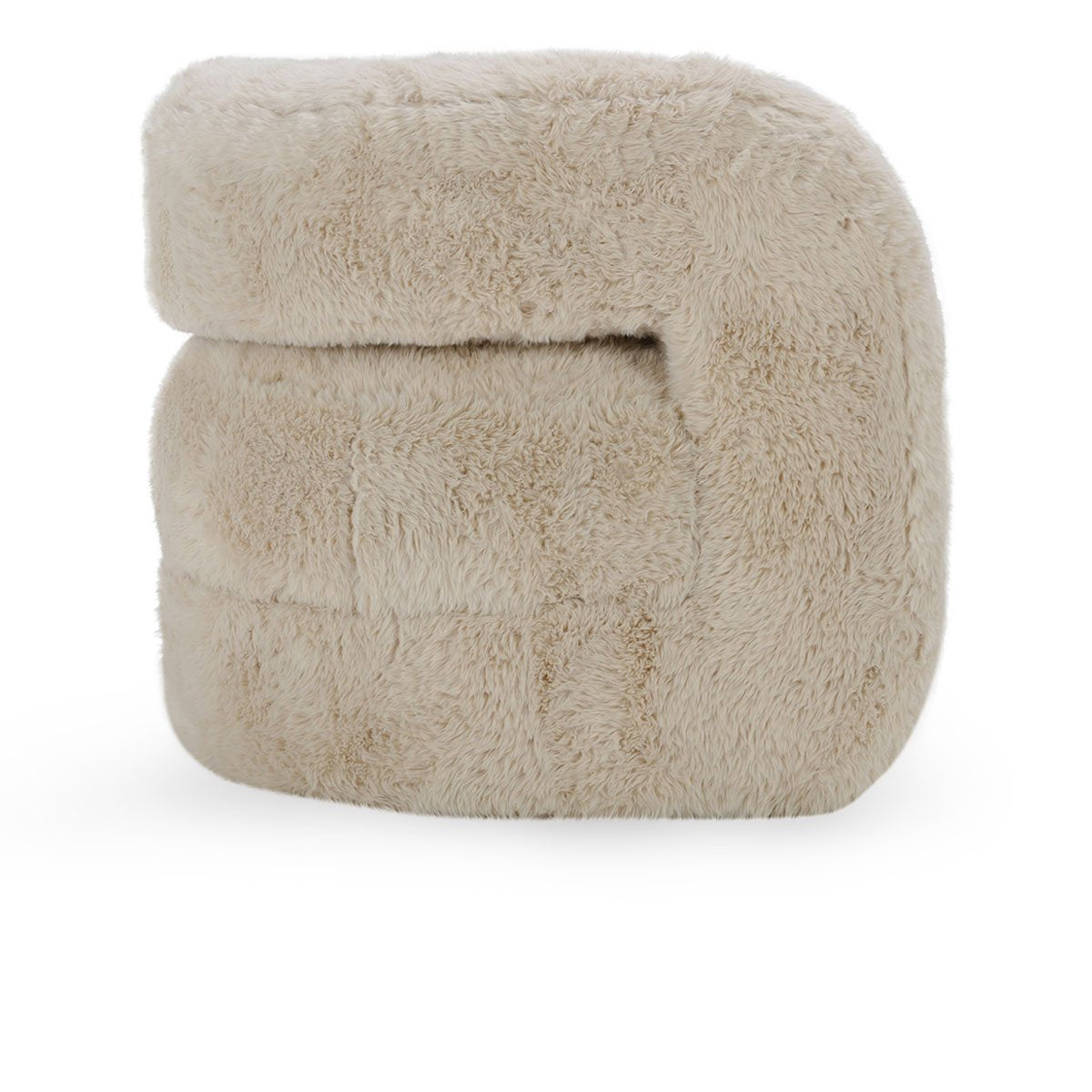 Beige 100% Polyester Accent Chair Teddy Accent Chair Collection