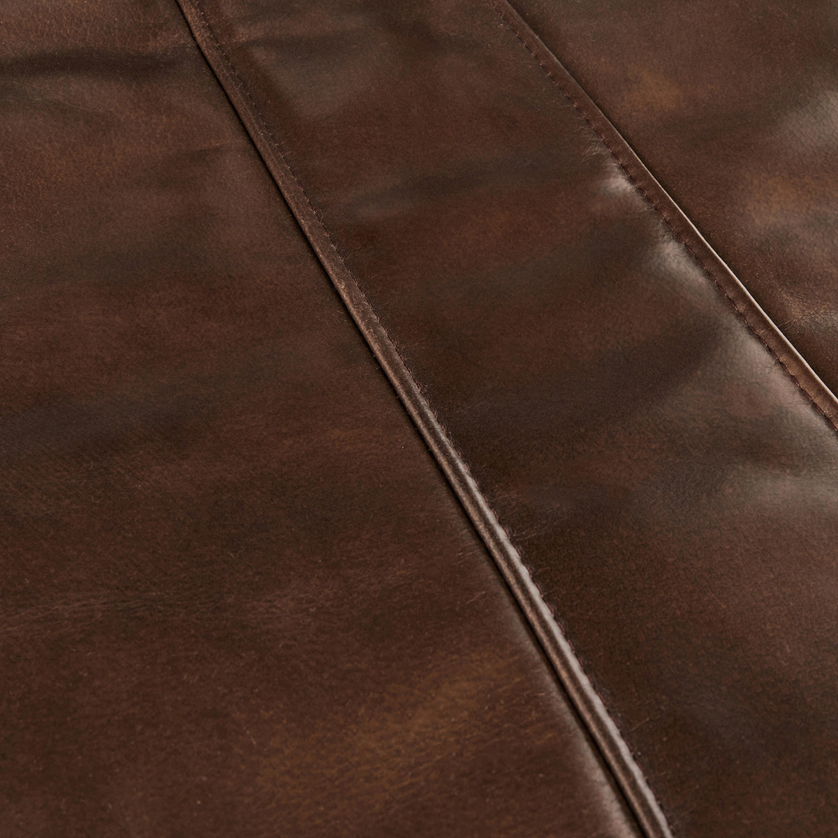 Brown Top Grain Leather Dining Chair Mayer Dining Chair Set of 2 Collection