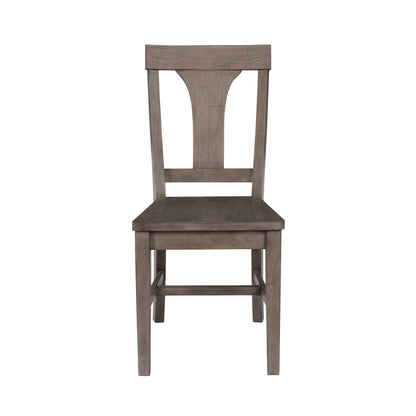 Brown Reclaimed Pine Dining Chair Tuscany Dining Chair Distressed Set of 2 Collection