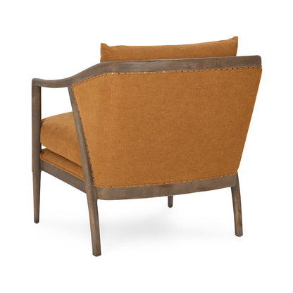 Burnt Orange 100% Polyester Accent Chair Scarlett Accent Chair Collection