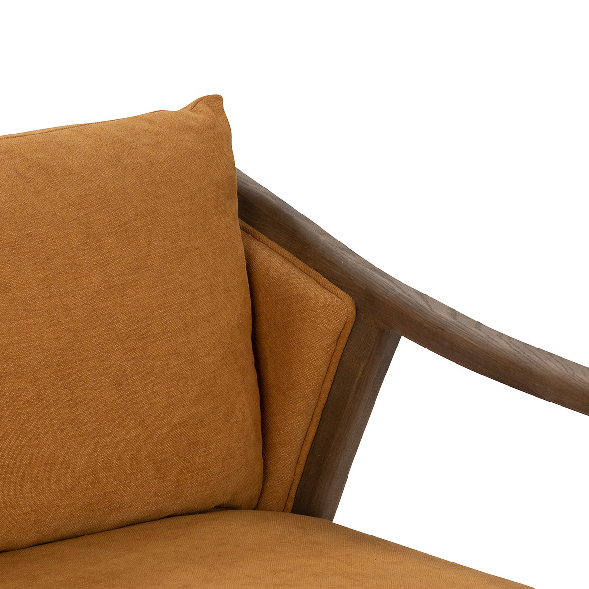 Burnt Orange 100% Polyester Accent Chair Scarlett Accent Chair Collection