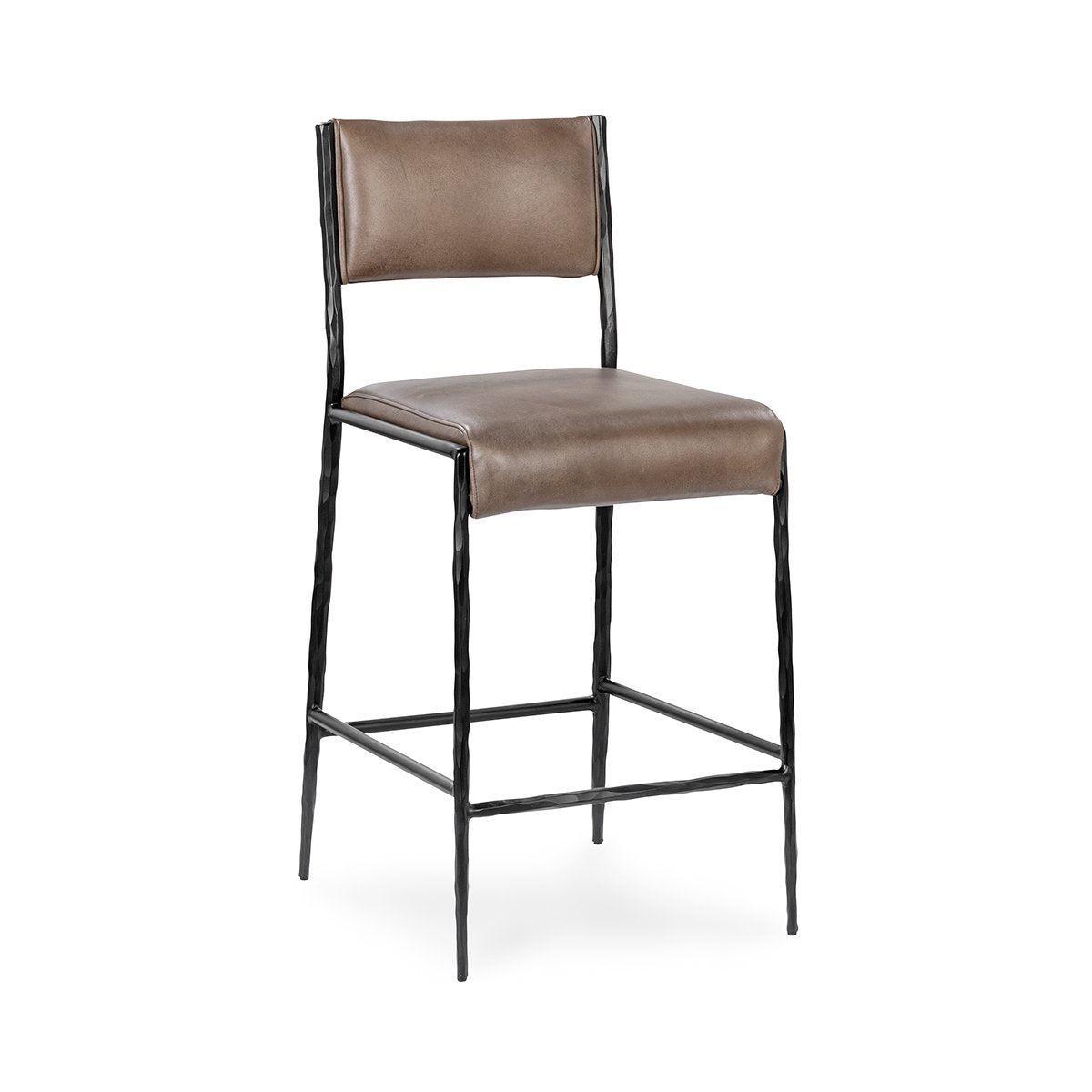 Sand Top Grain Leather Bar & Counter Stool Kayne Counter Stool Collection