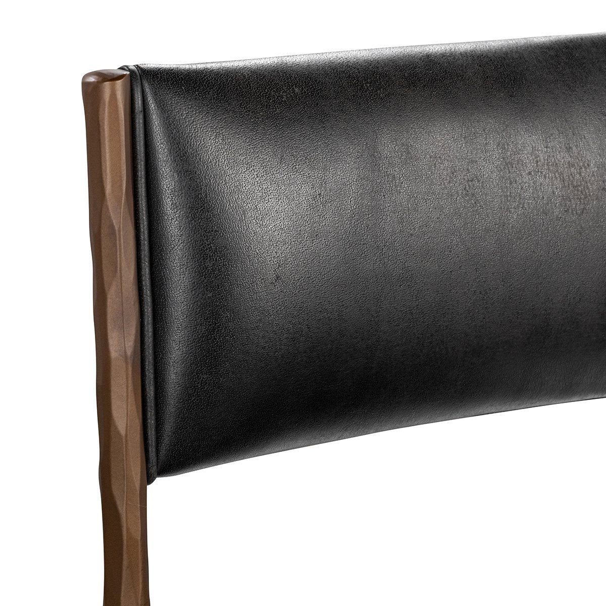 Black Top Grain Leather Bar & Counter Stool Kayne Counter Stool Collection