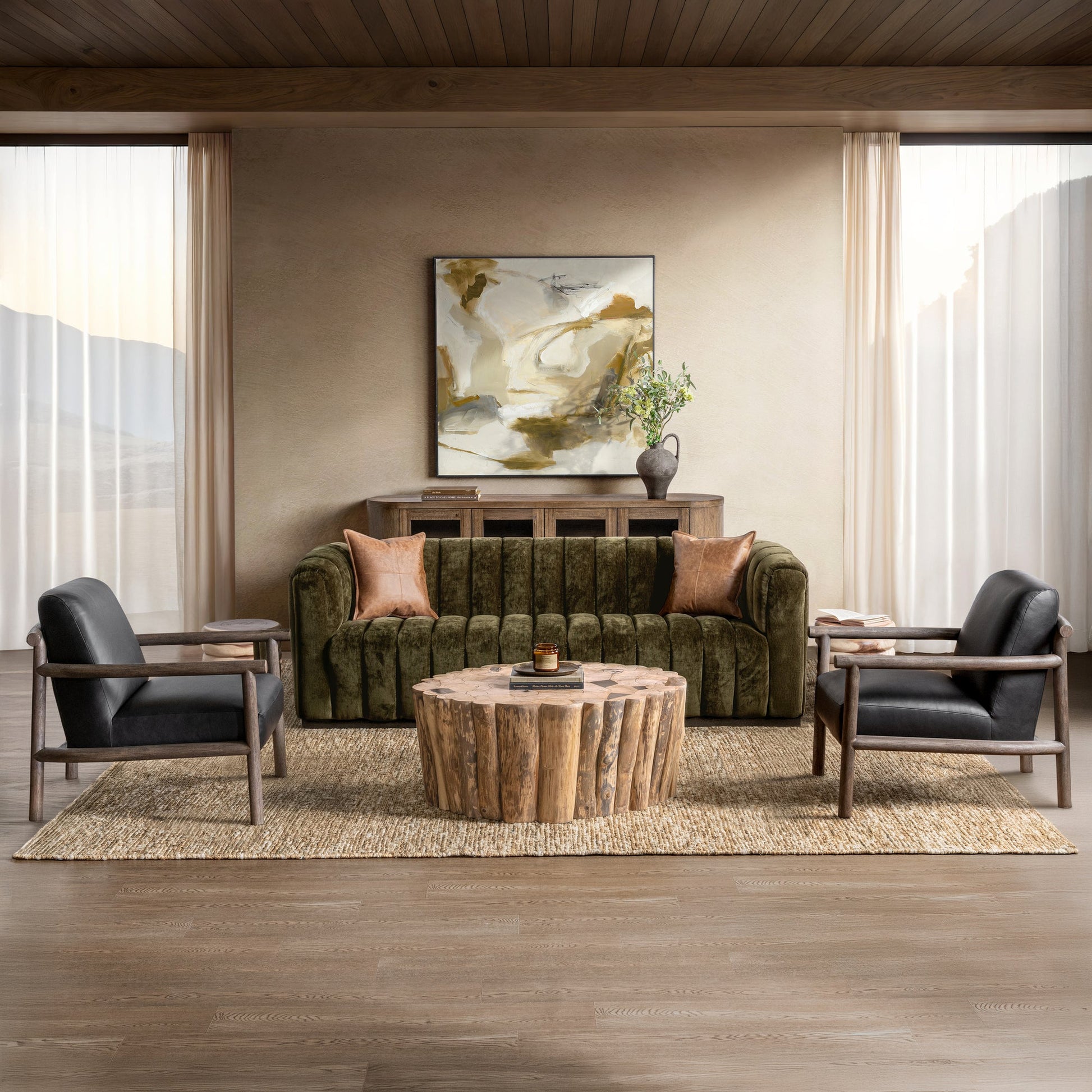 Black Top Grain Leather Accent Chair Azoria Accent Chair Collection