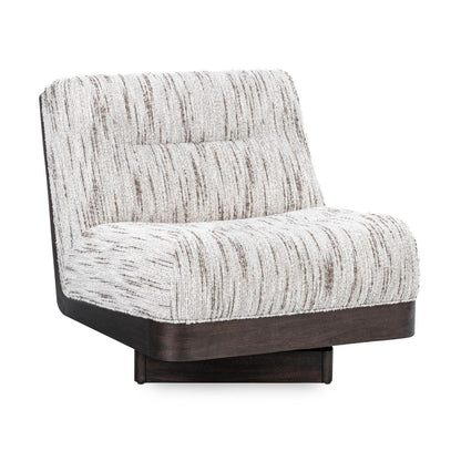 Cocoa Cream 90% Polyester/ 10% Acrylic Accent Chair Crandall Swivel Chair Collection